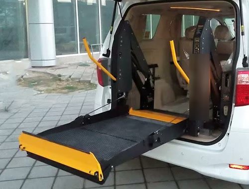 Under-vehicle Lift - Platform view